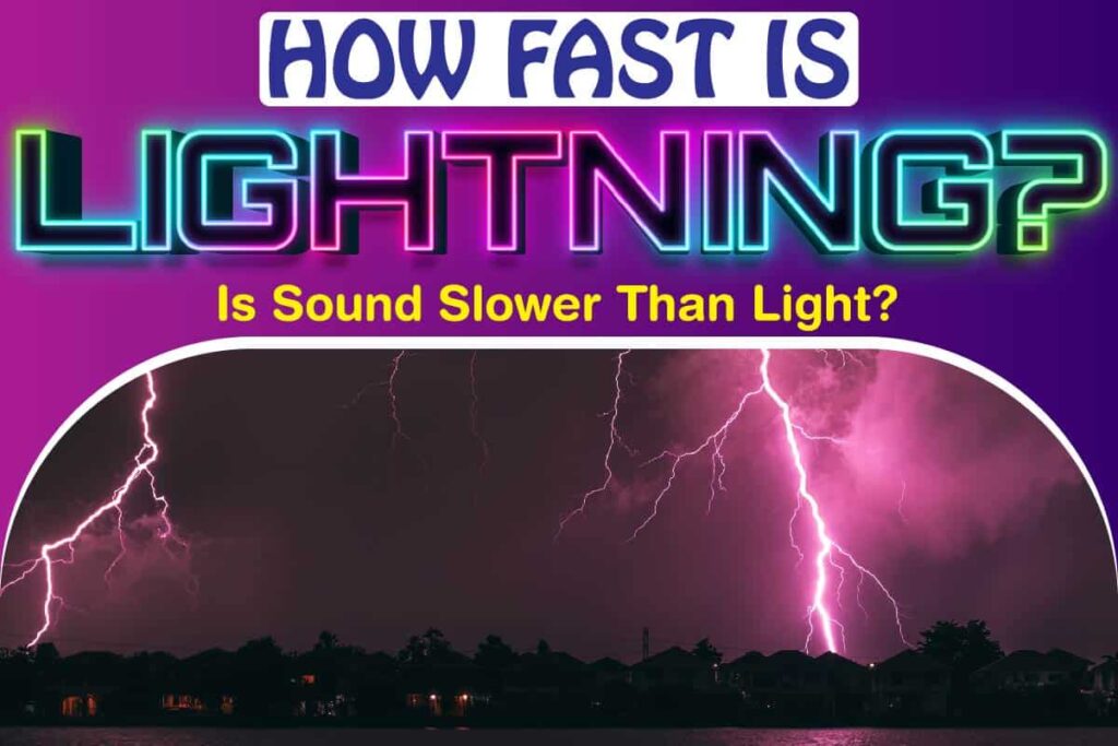 whats faster speed of light or speed of sound